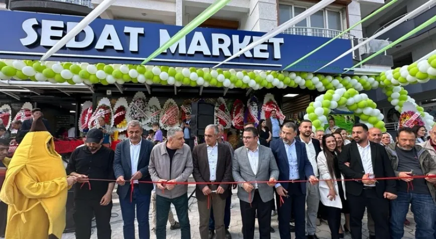 Sedat Market’in 3. Şubesi Görkemli Bir Törenle Açıldı