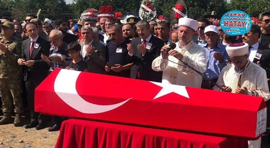 ŞEHİDİMİZE VEDA