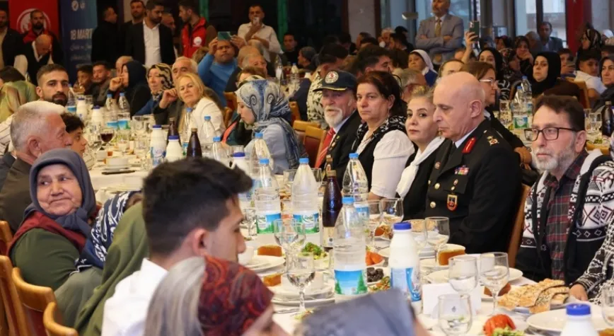 Şehit Aileleri Ve Gaziler İftar Sofrasında Buluştu