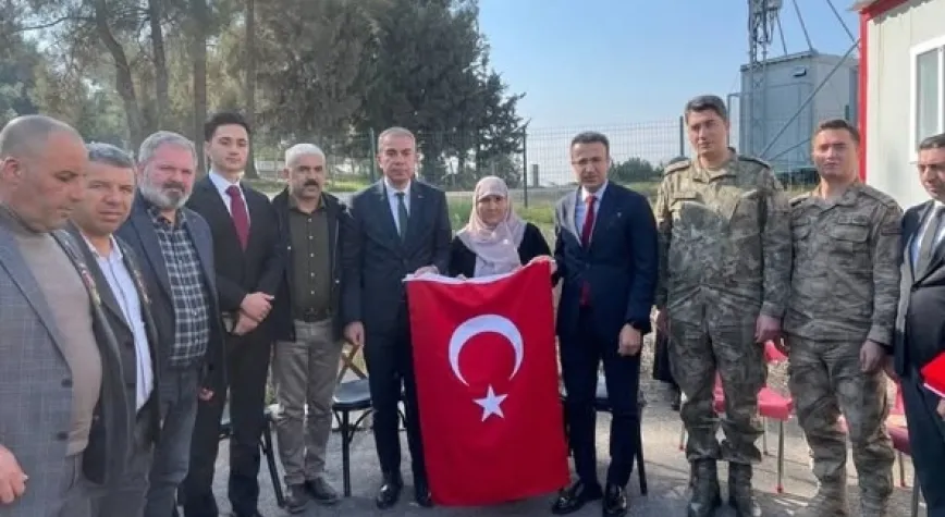 Şehit Ailesi Ve Gaziye Ziyaret