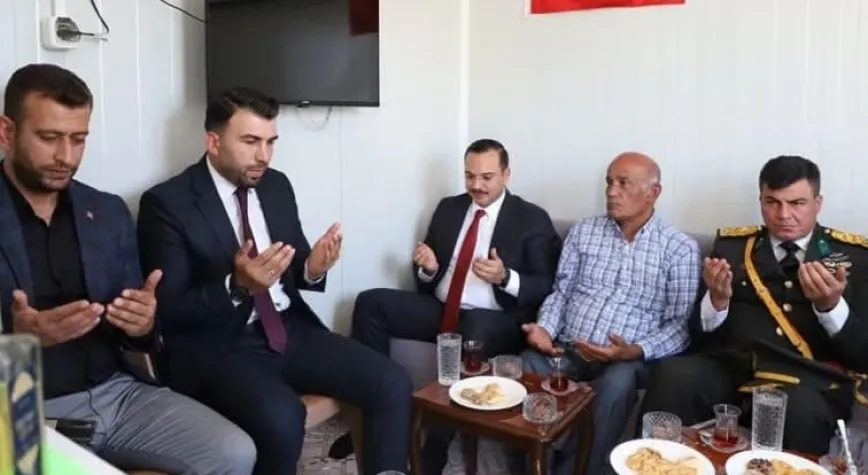 Şehit Esmer'in ailesine ziyaret