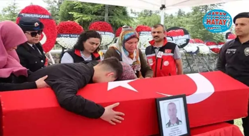 Şehit polis son yolculuğuna uğurlandı