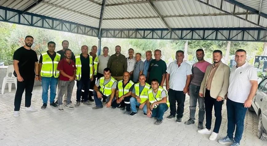 ŞENER SAMANDAĞ’A ÖNTÜRK’ÜN SELAMINI İLETTİ
