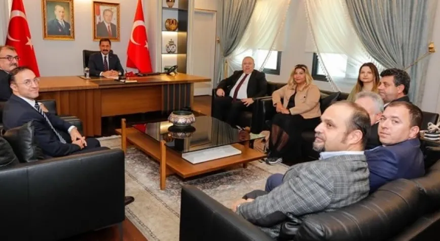 ŞERBETÇİOĞLU’NDAN NEZAKET ZİYARETİ