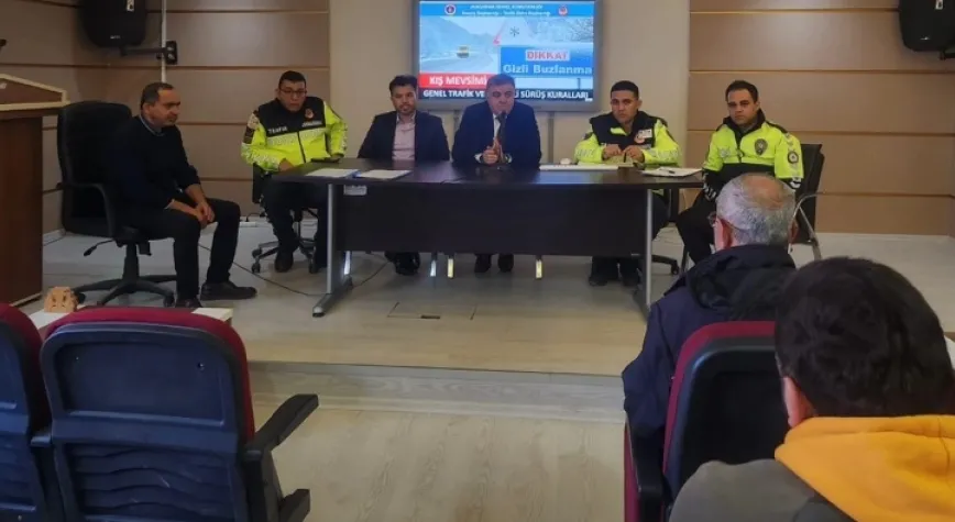 Servis şoförleri ve rehberlere eğitim