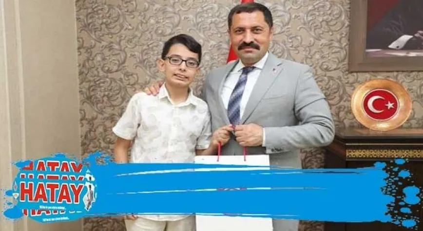 SEVİNCİNİ VALİ İLE PAYLAŞTI
