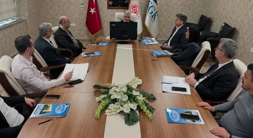 SGK İl Müdürlüğünde İstişare Toplantısı Yapıldı