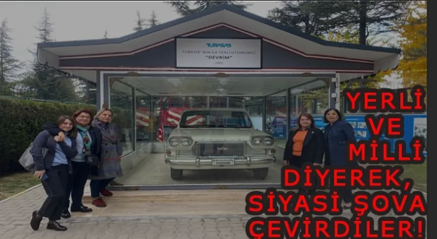 SİYASİ ŞOVA ÇEVİRDİLER!