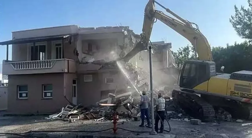 ŞOFÖRLER ODASI’NA PREFABRİK YAPI