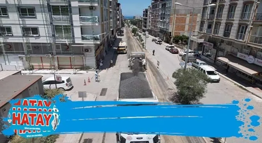 SOKAKLAR TOZ TOPRAK İÇİNDE KALMIŞTI 