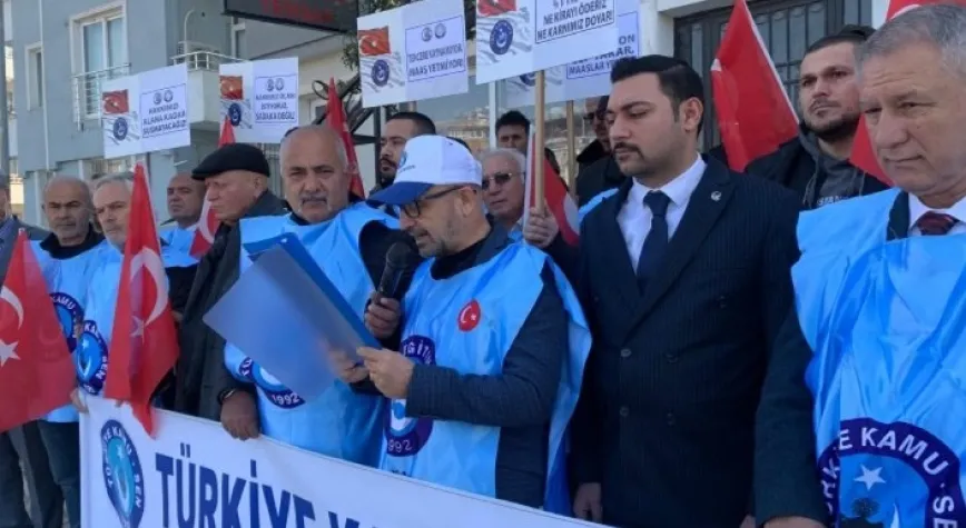 SOLĞUN: MEMURLARA ADİL ZAM İSTİYORUZ