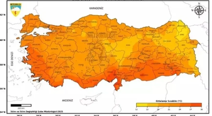 Son 55 yılın en sıcak 11'inci eylül ayı yaşandı