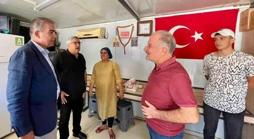 SORUNLARI YERİNDE TESPİT EDİYORLAR