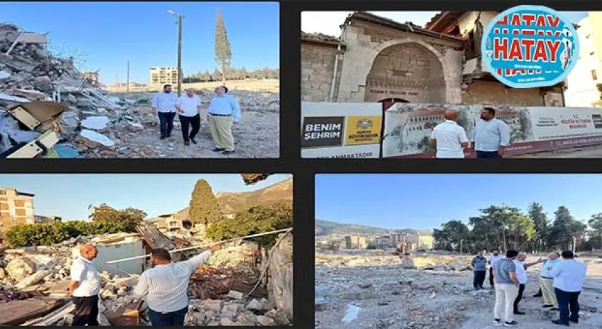 SP HEYETİ TARİHİ MEKANLARI İNCELEDİ