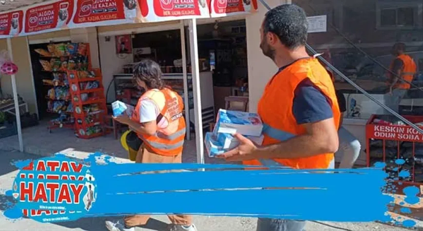 SU MASKE VE ELDİVEN DAĞITTILAR