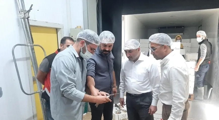 SU ÜRÜNLERİ ÜRETİM TESİSİ ZİYARET EDİLDİ