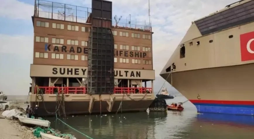 Süheyla Sultan Gemisi körfezden ayrıldı