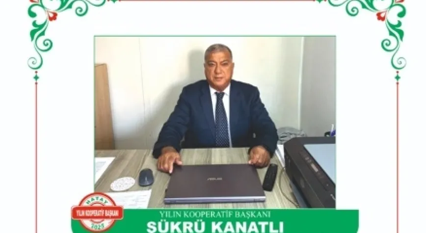 Şükrü Kanatlı’ya Yılın Kooperatif Başkanı Ödülü