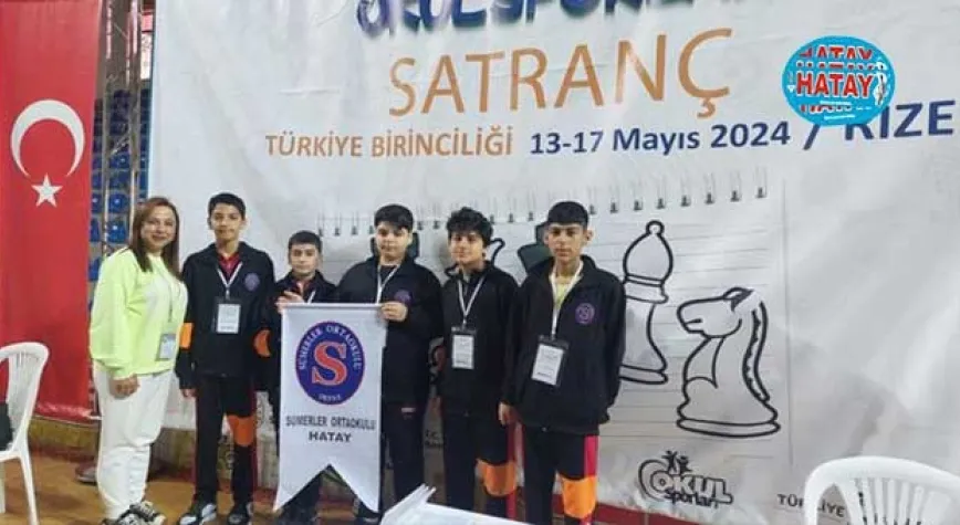 SÜMERLER ORTAOKULU TÜRKİYE 5. OLDU