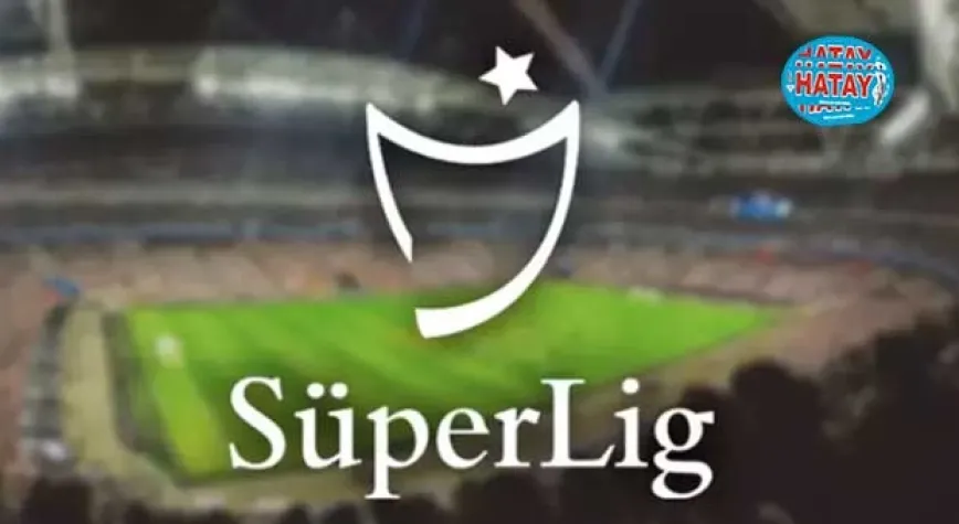 Süper Lig'de 16,19 ve 20'nci haftaların programı 