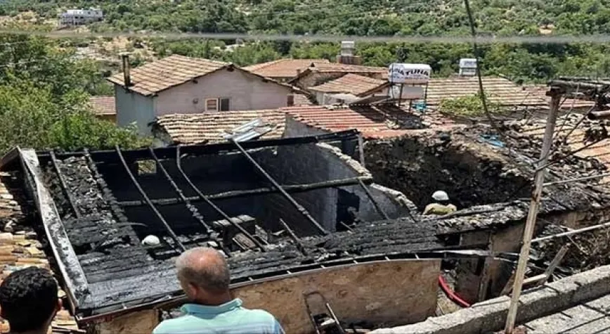 TADİLAT YAPILAN EVDE YANGIN ÇIKTI