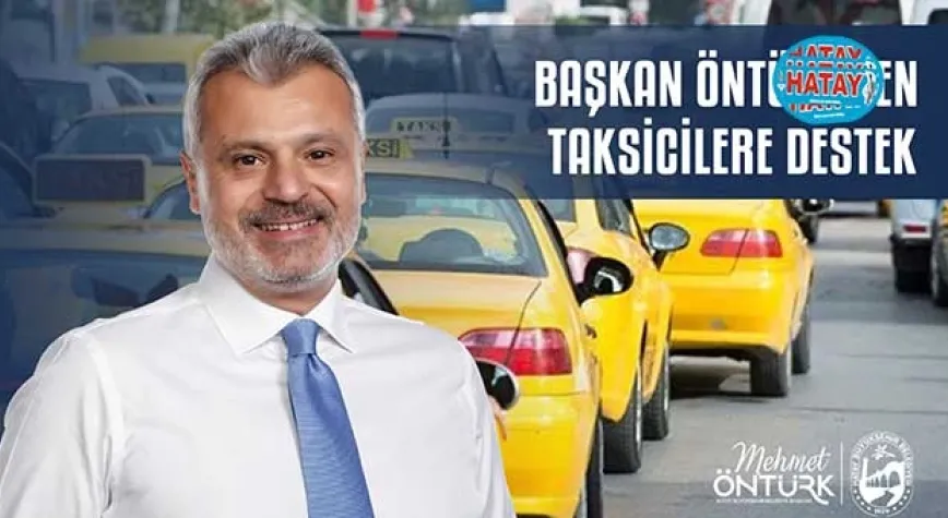 TAKSİCİ ESNAFINA 30 MİLYON TL DESTEK