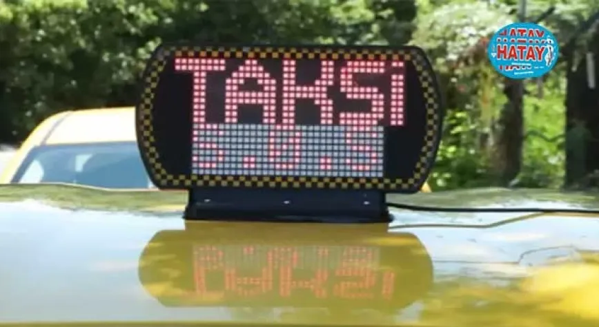 Taksilerde panik butonu devreye giriyor