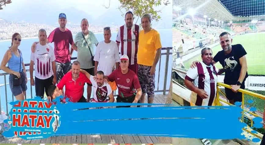 Taraftarlar Hatayspor’u Yalnız Bırakmadı