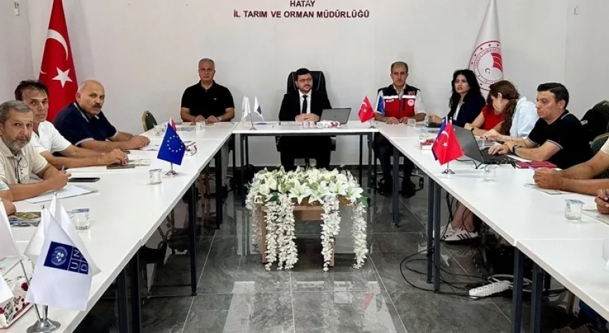 Tarım ve Orman İl Müdürlüğünde toplantı