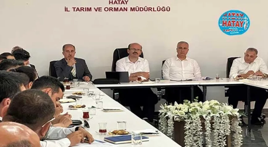 TARIMSAL ÜRETİM PLANLAMASI YAPILDI