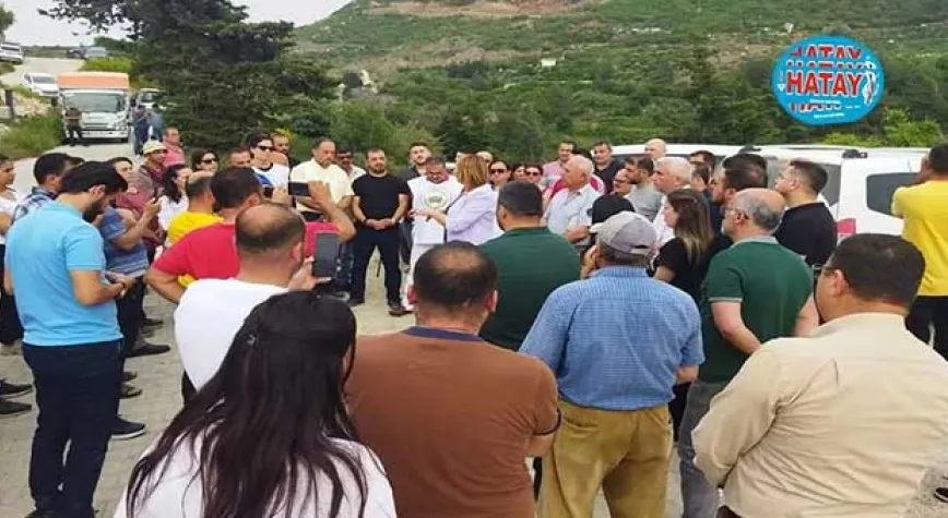 TAŞ OCAĞI KURMANIZA İZİN VERMEYECEĞİZ