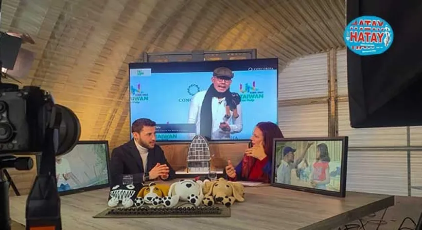 TAYVAN KÜLTÜR MERKEZİ CANLI YAYIN STÜDYOSU KURDU
