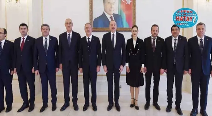 TBMM MİLLİ SAVUNMA KOMİSYONU ÜYELERİNİN, AZERBAYCAN ZİYARETİ