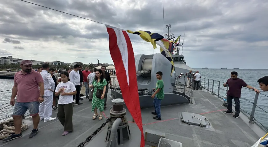 TCG Karpaz İskenderun’da Halkın Ziyaretine Açıldı