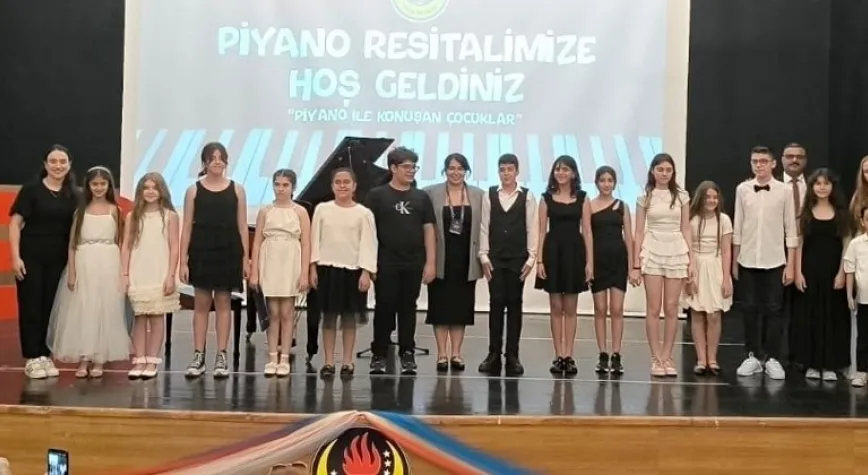 TED Hatay Koleji'nde Piyano Resitali Büyüledi