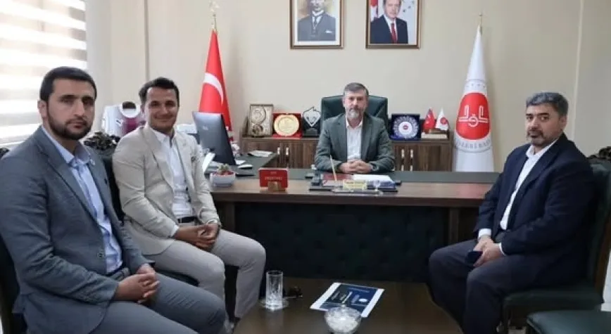 Temel İl Müftüsü Topçu’yu Ziyaret Etti
