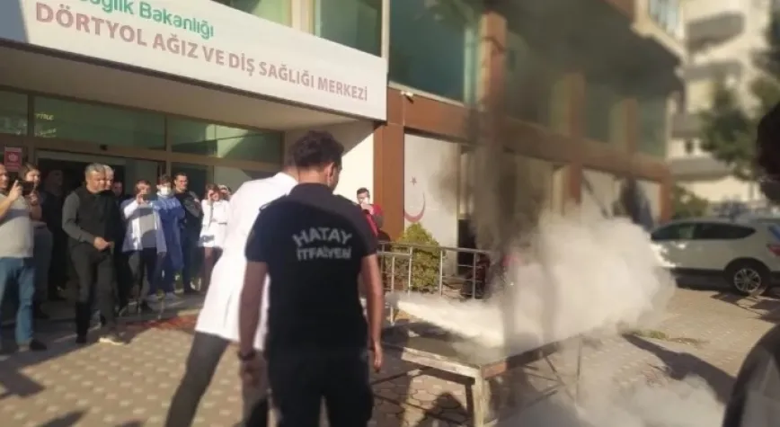 TEMEL YANGIN EĞİTİMİ VERİLDİ