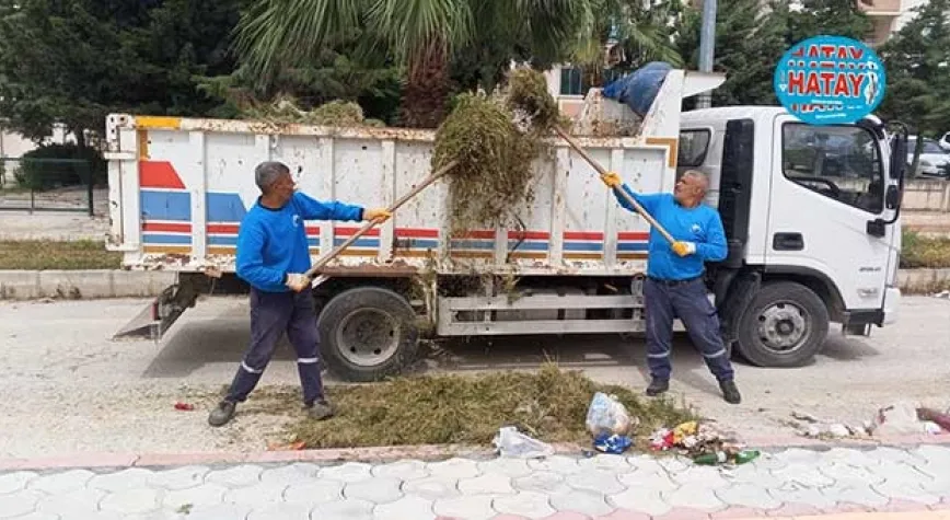 TEMİZLİK ÇALIŞMALARI DEVAM EDİYOR