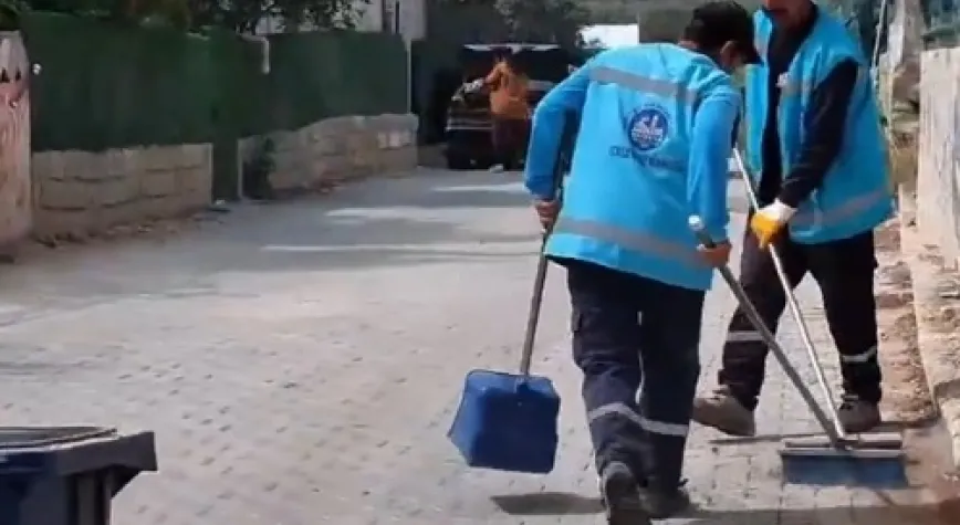 Temizlik Çalışmaları Düzenli Olarak Devam Ediyor