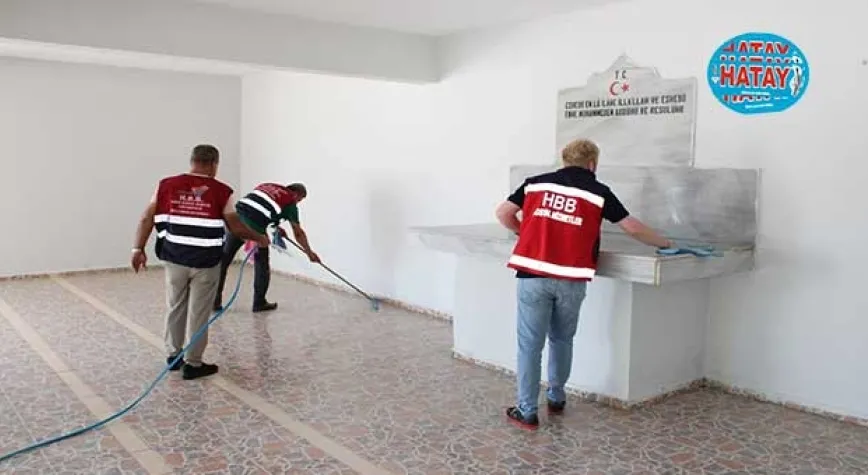TEMMUZ AYINDA 131 İBADETHANE TEMİZLENDİ