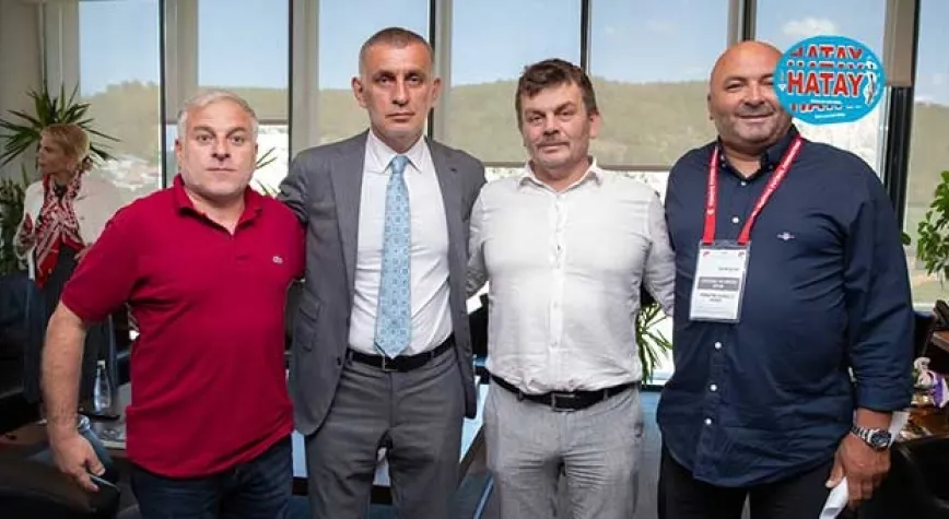 TFF 2. ve 3. Lig Kulüp Başkanlarından Hacıosmanoğlu'na Ziyaret