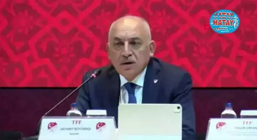 TFF’den istifa açıklaması