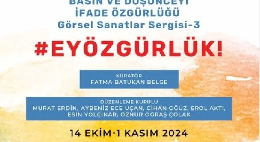 TGC 3. Ey Özgürlük Sergisi Basın Müzesi’nde açıldı