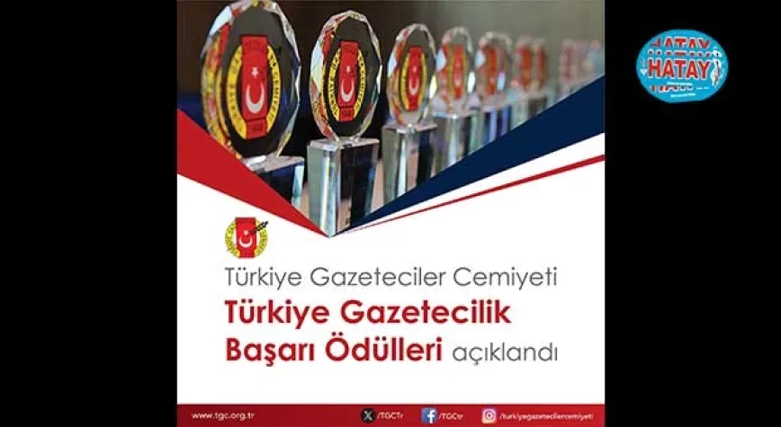 TGC 65.Türkiye Gazetecilik Başarı Ödülleri açıklandı