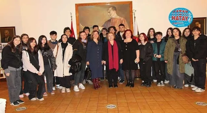 TGC Basın Müzesi'ne Bahçelievler Aydın Doğan Lisesi öğrencilerinden ziyaret