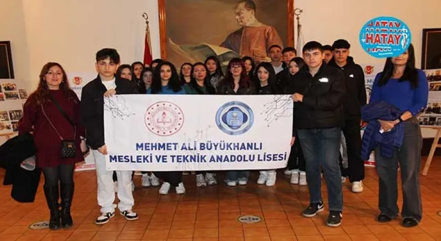 TGC Basın Müzesi'ne Beşiktaş Mehmet Ali Büyükhanlı Anadolu Lisesi öğrencilerinden ziyaret 