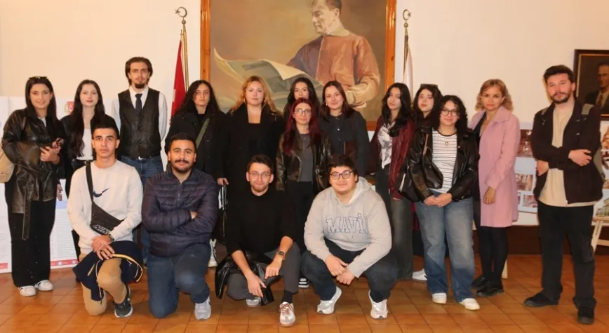 TGC Basın Müzesi'ne K.Ü. İletişim Kulübü öğrencilerinden ziyaret