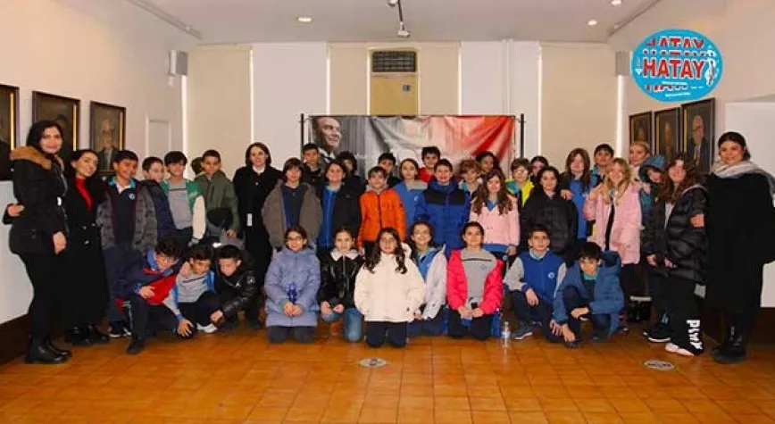 TGC Basın Müzesi’ne Merak Eden Çocuk Okullarından ziyaret