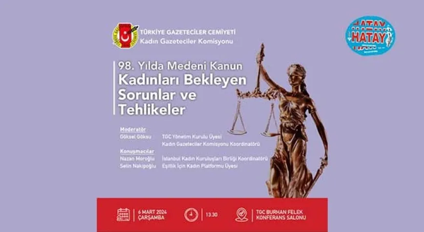 TGC Kadın Gazeteciler Komisyonu düzenliyor