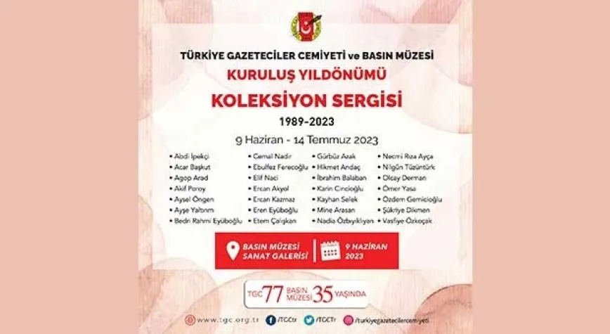 TGC Koleksiyon Sergisi Basın Müzesi’nde sürüyor